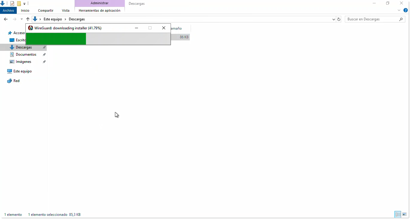 Part 2 - WireGuard installation progress