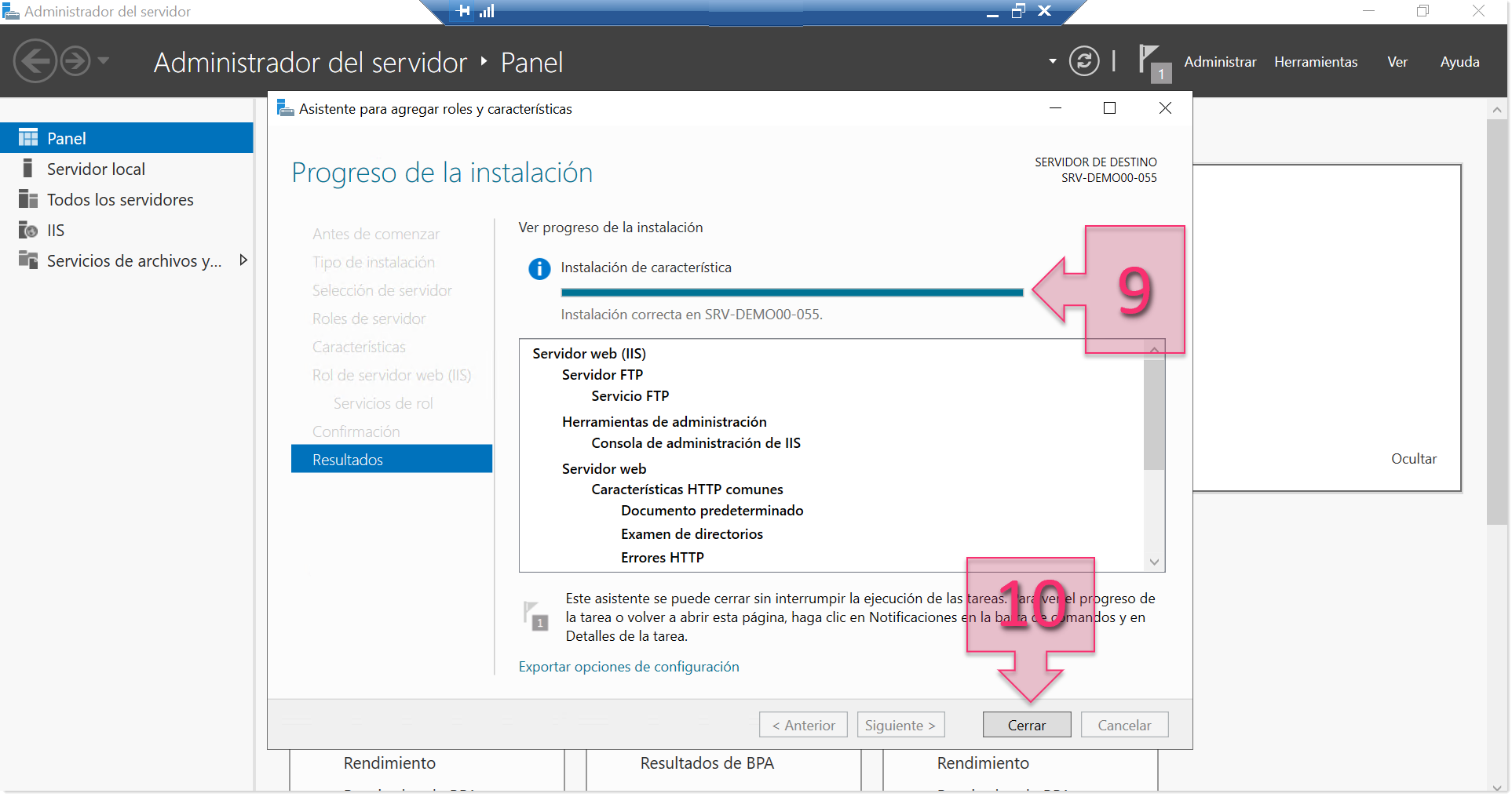 Part 1 - Check the installation progress