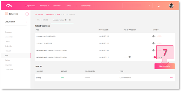 Step 2. Click on the New User button to begin registering users