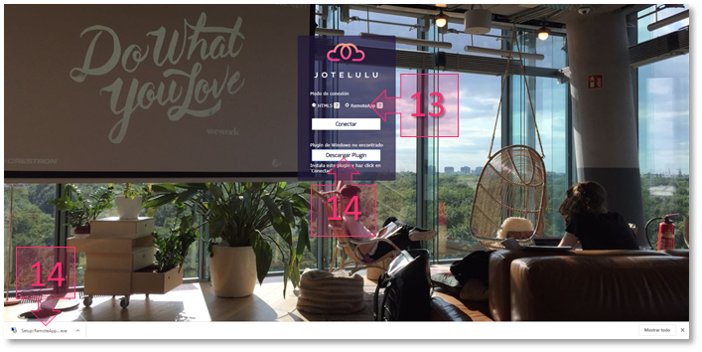 Step 3. Choose your connection method and download the plug-in.