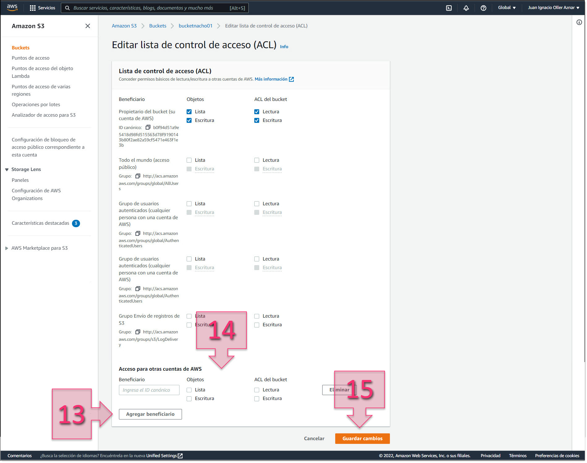 Part 2 - Edit the ACL to add new access
