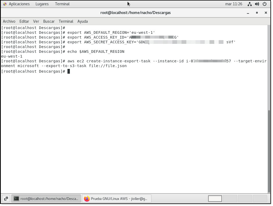 Part 3 - Launching the migration from Centos7