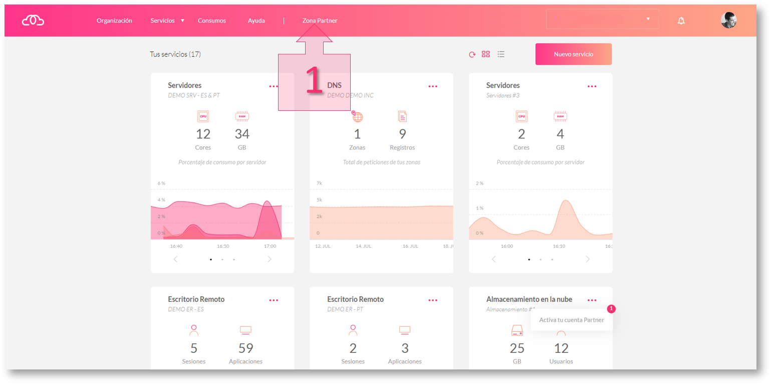 Part 1 - Go to the Partner Area on the Jotelulu platform