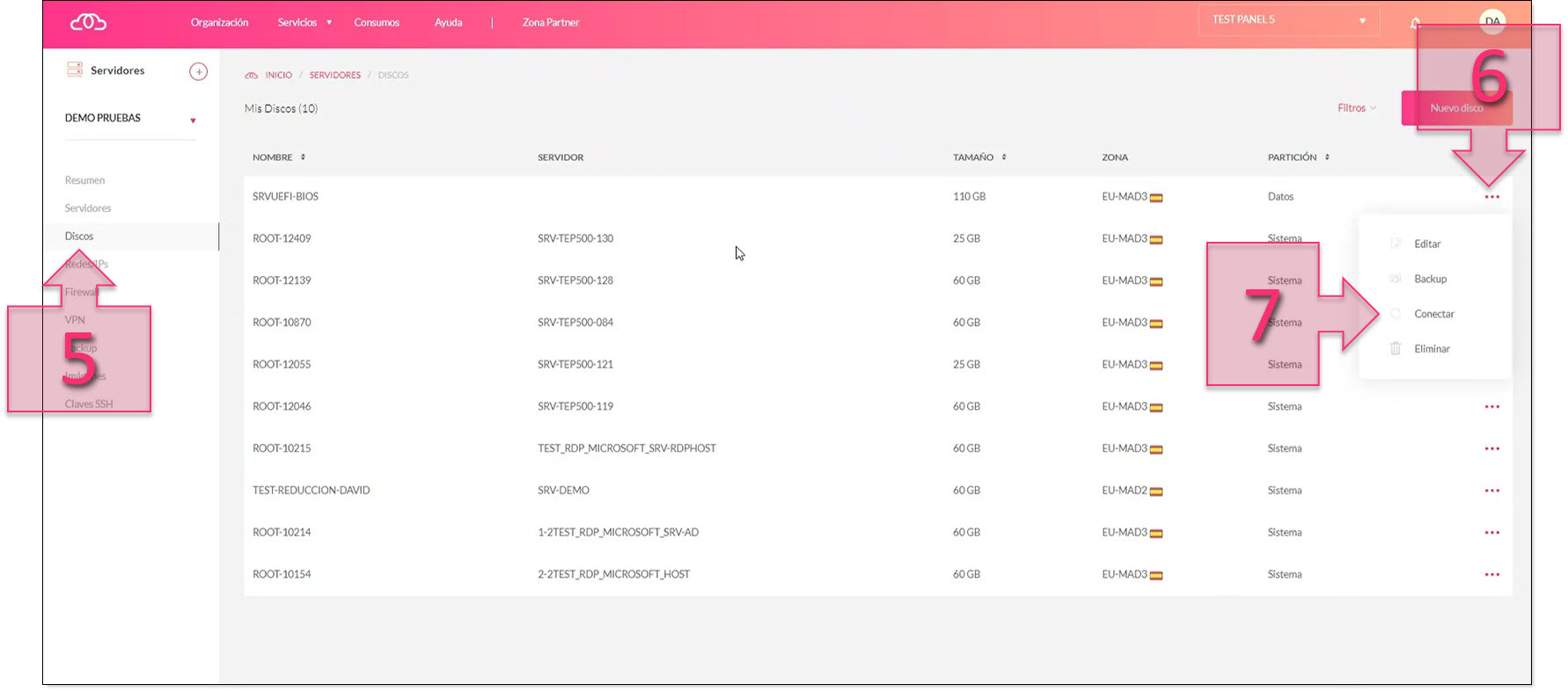 Part 1 - Connect the disk to the Ubuntu server