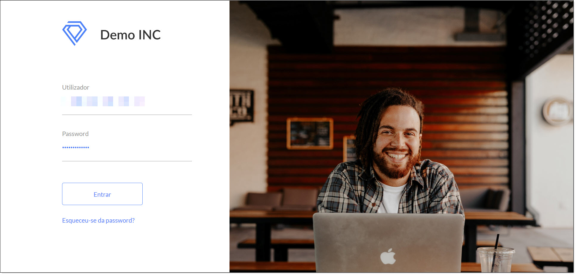 Enter your login details to begin installing your application