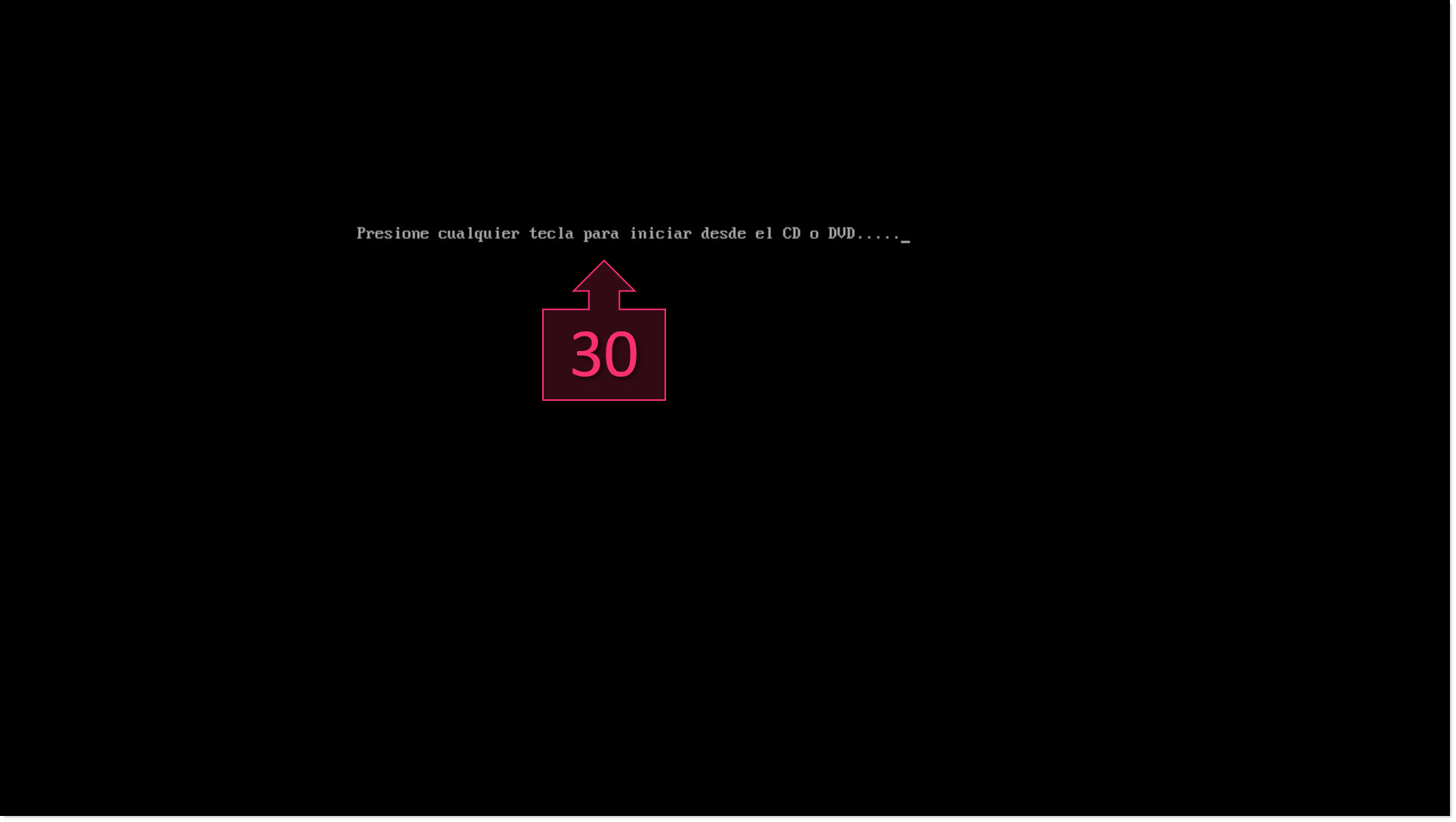 Part 4 - Press Enter to load the ISO connected to the machine