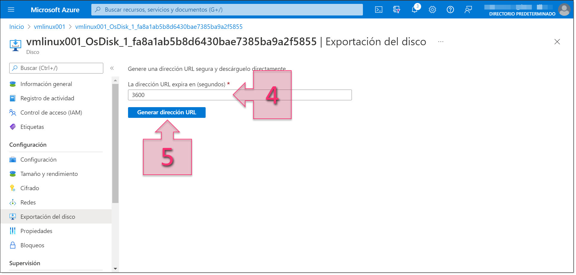 Part 1 - Select an expiry time for the download URL