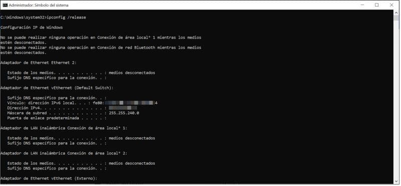 Libertamos a atribuição de IP do cliente Windows